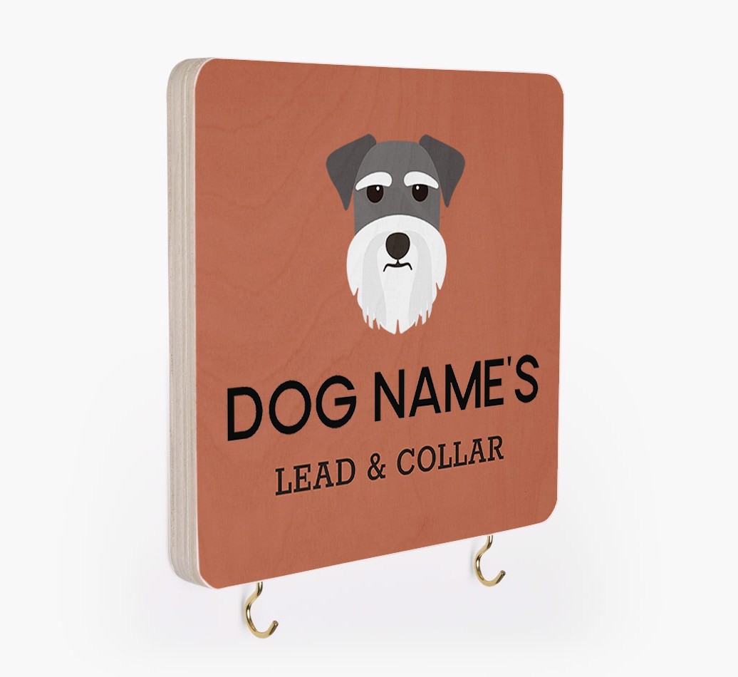 Personalized {breedFullName} Lead & Collar Hanger