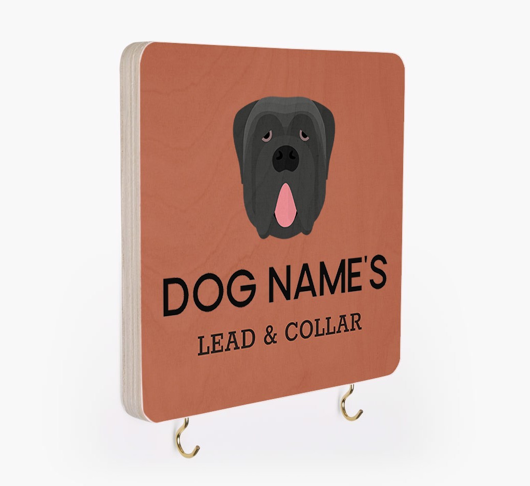 Personalized {breedFullName} Lead & Collar Hanger