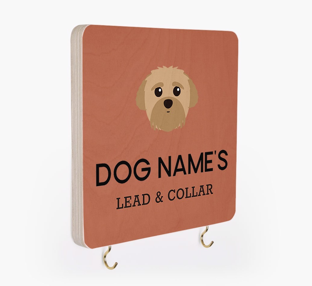 Personalized {breedFullName} Lead & Collar Hanger