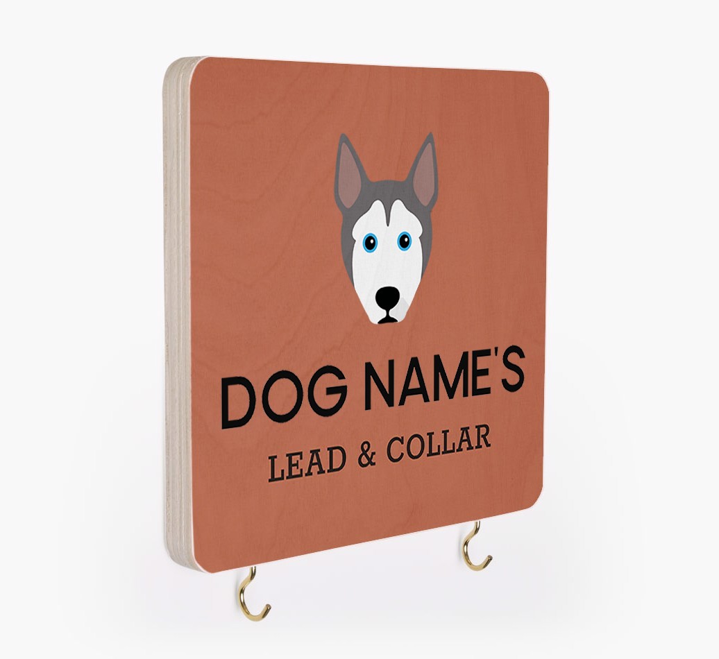 Personalised {breedFullName} Lead & Collar Hanger