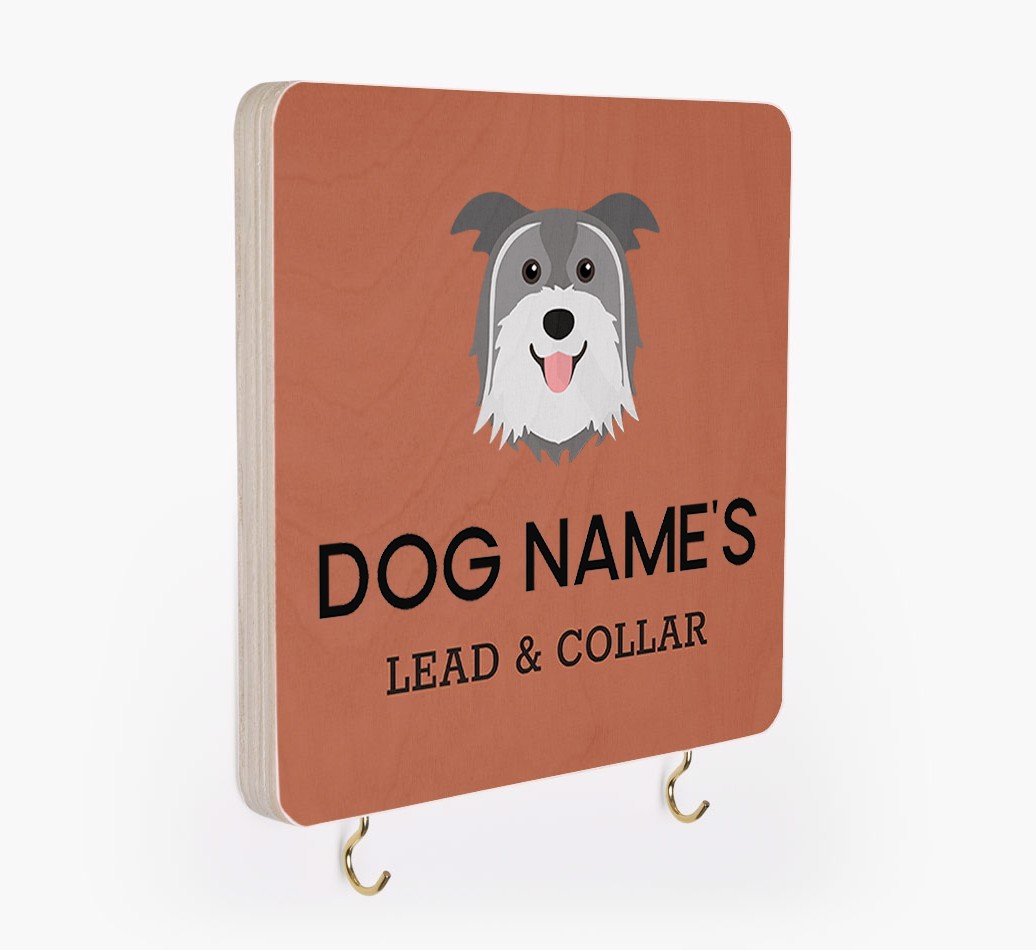 Personalized {breedFullName} Lead & Collar Hanger