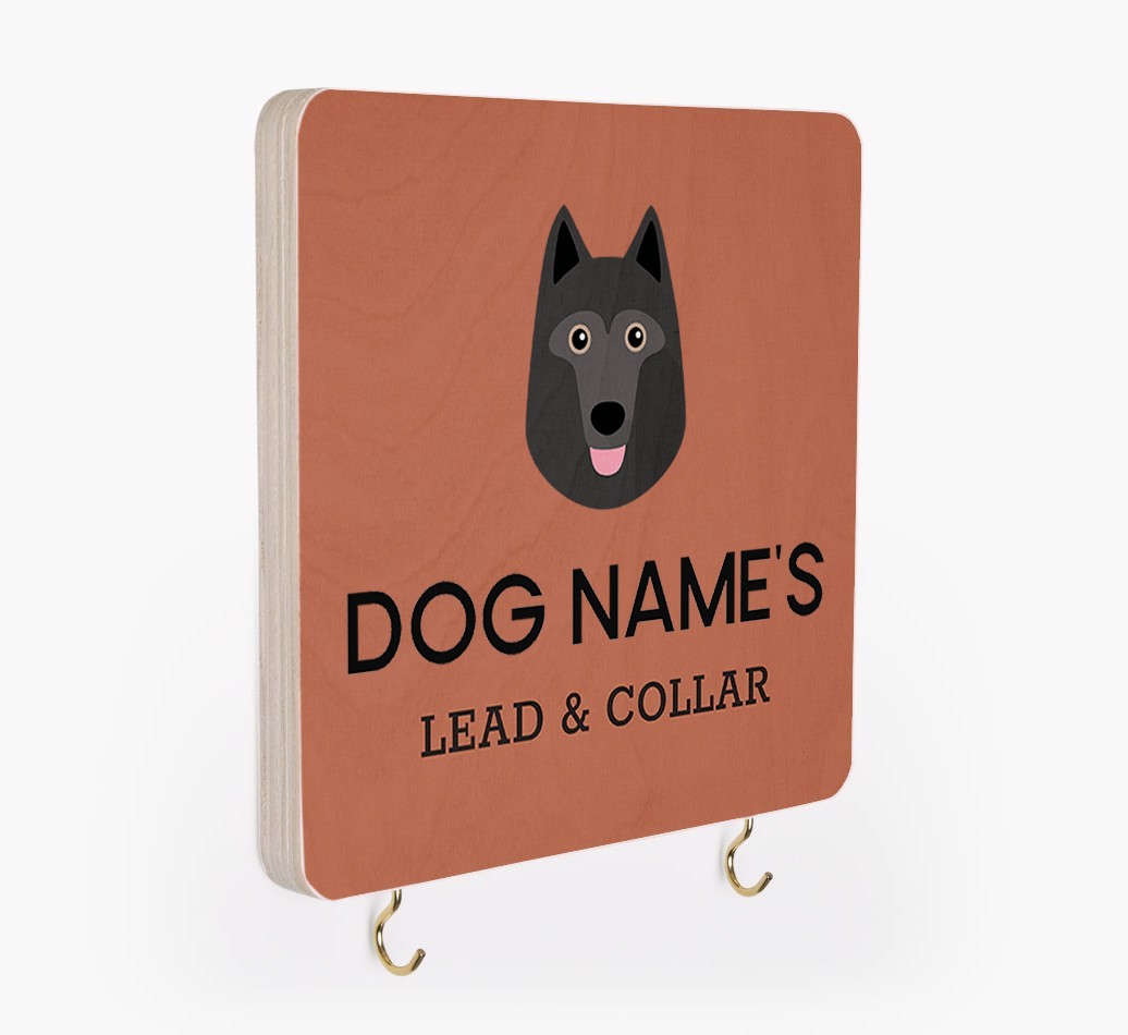 Personalised {breedFullName} Lead & Collar Hanger