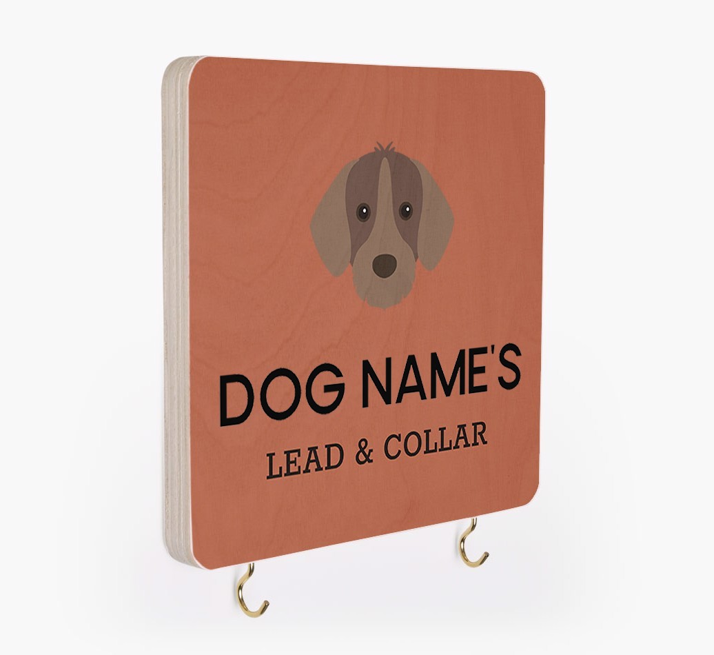 Personalized {breedFullName} Lead & Collar Hanger