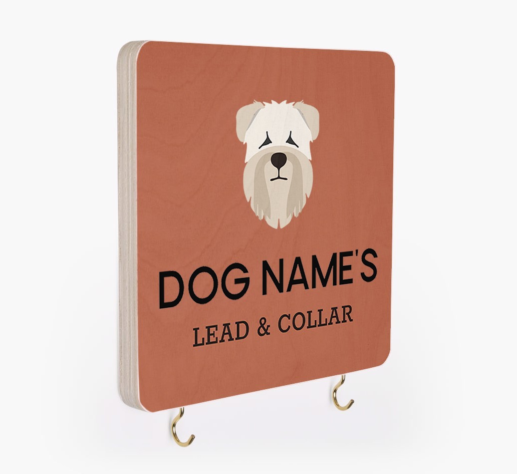 Personalized {breedFullName} Lead & Collar Hanger