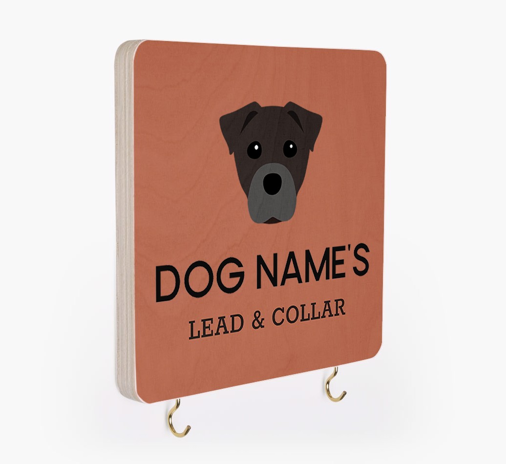 Personalized {breedFullName} Lead & Collar Hanger