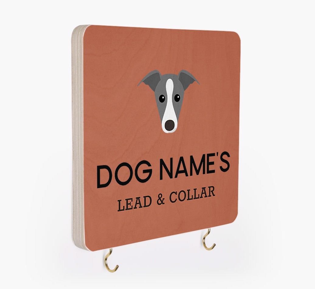 Personalized {breedFullName} Lead & Collar Hanger