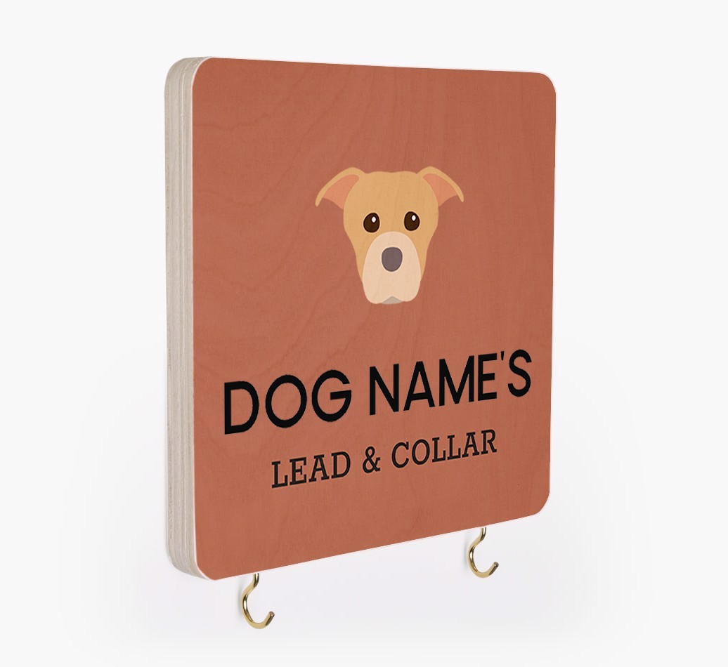 Personalized {breedFullName} Lead & Collar Hanger