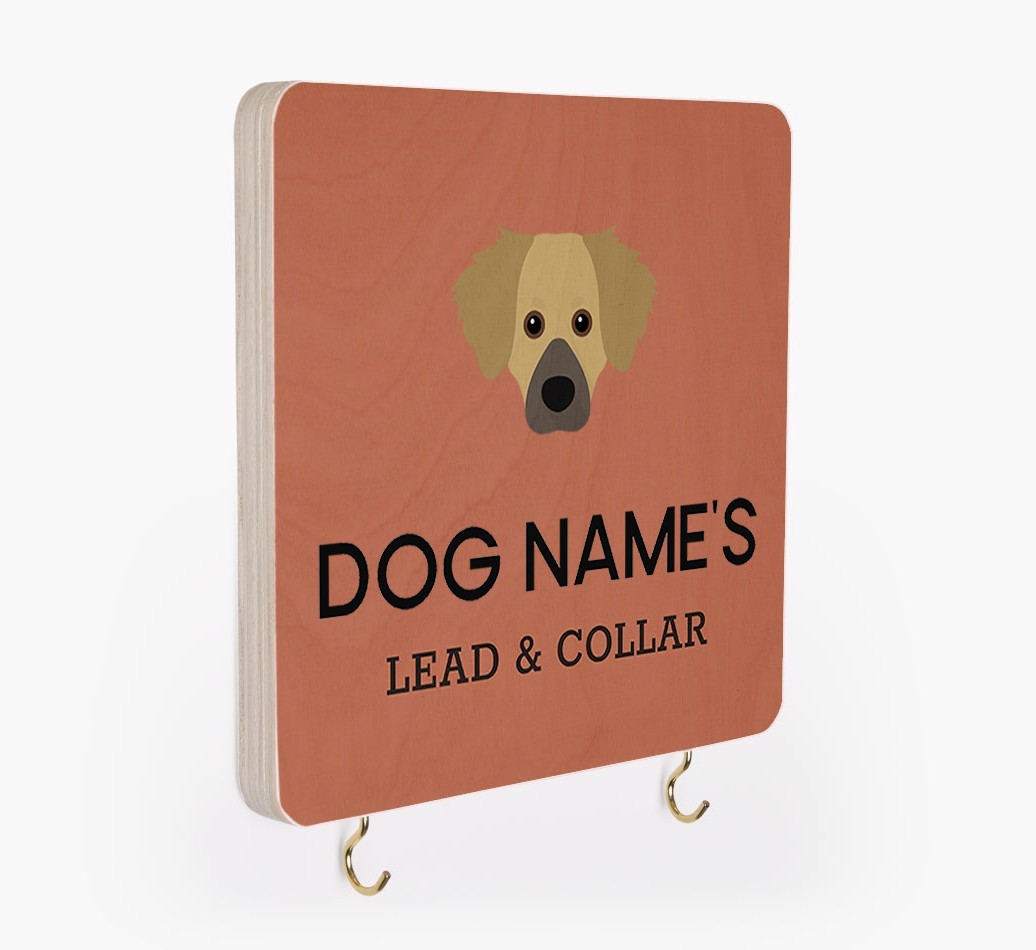 Personalized {breedFullName} Lead & Collar Hanger
