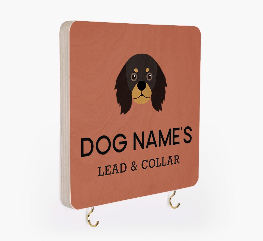 Personalized {breedFullName} Lead & Collar Hanger