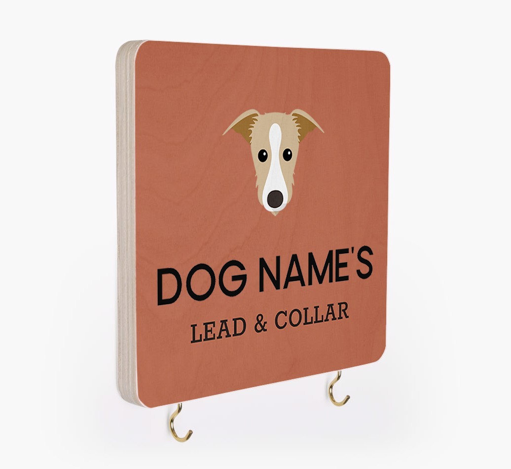 Personalized {breedFullName} Lead & Collar Hanger