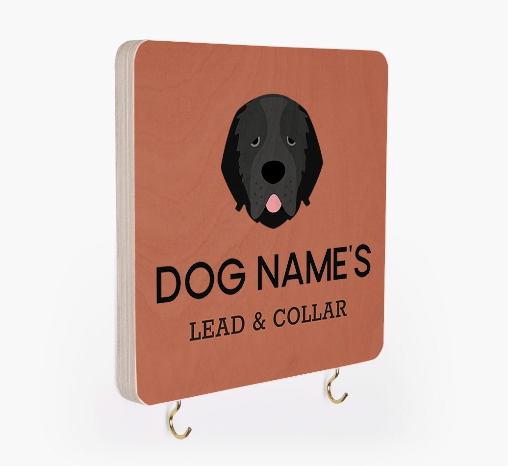 Personalized {breedFullName} Lead & Collar Hanger
