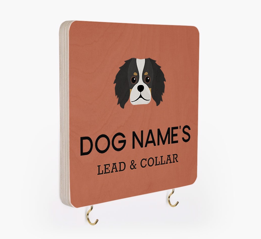 Personalized {breedFullName} Lead & Collar Hanger