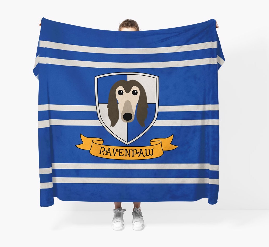 'Dogwarts' - Personalised {breedFullName} Blanket
