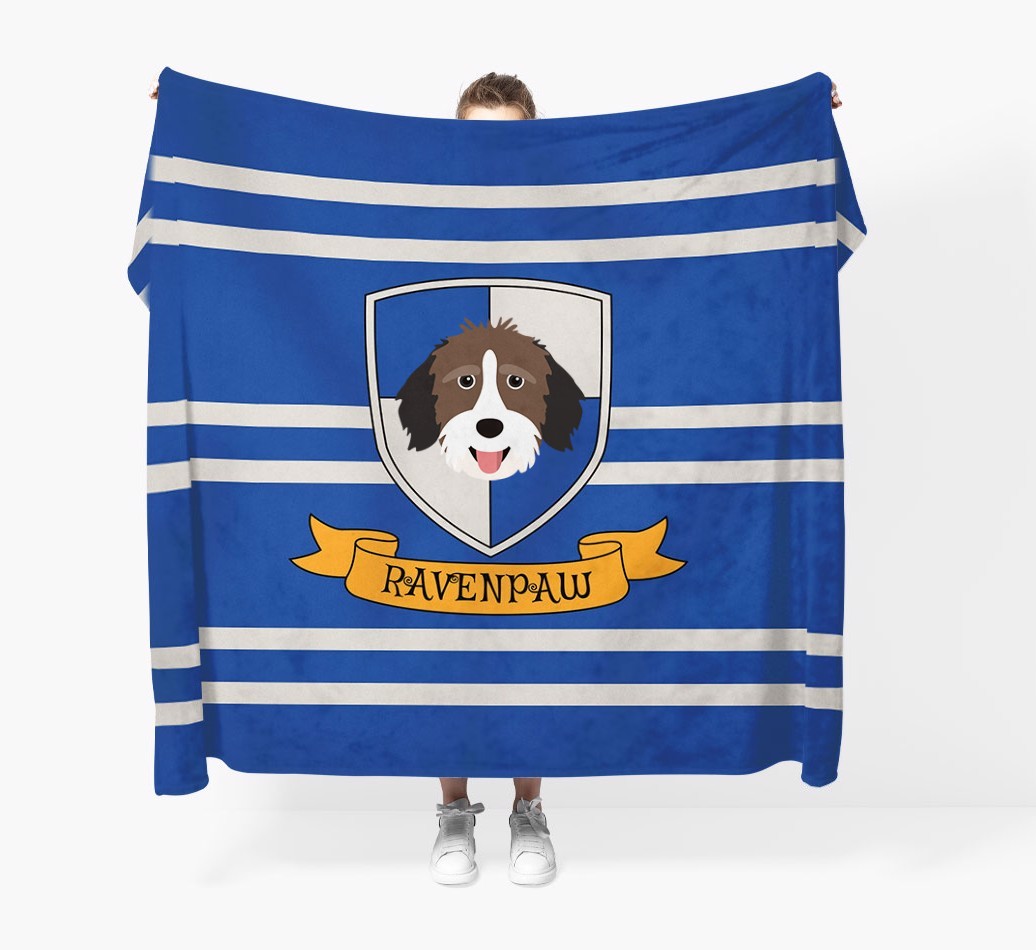 'Dogwarts' - Personalized {breedFullName} Blanket