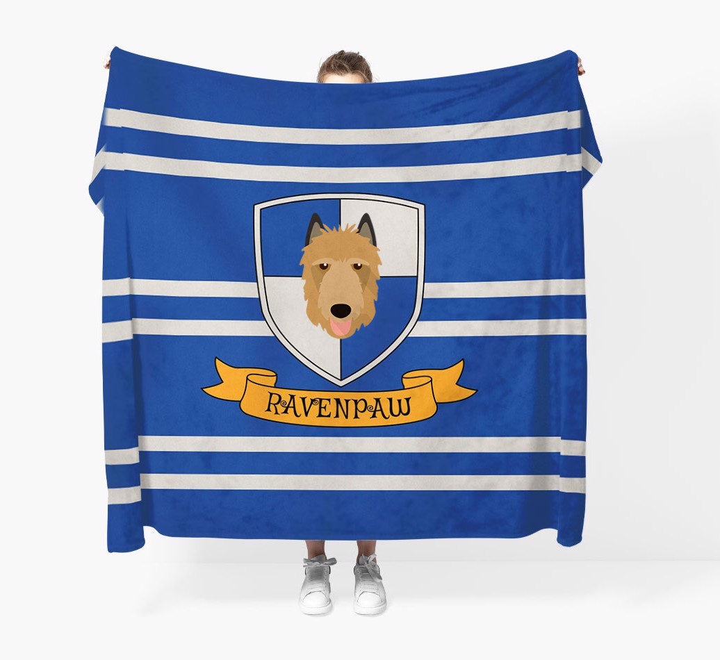'Dogwarts' - Personalised {breedFullName} Blanket
