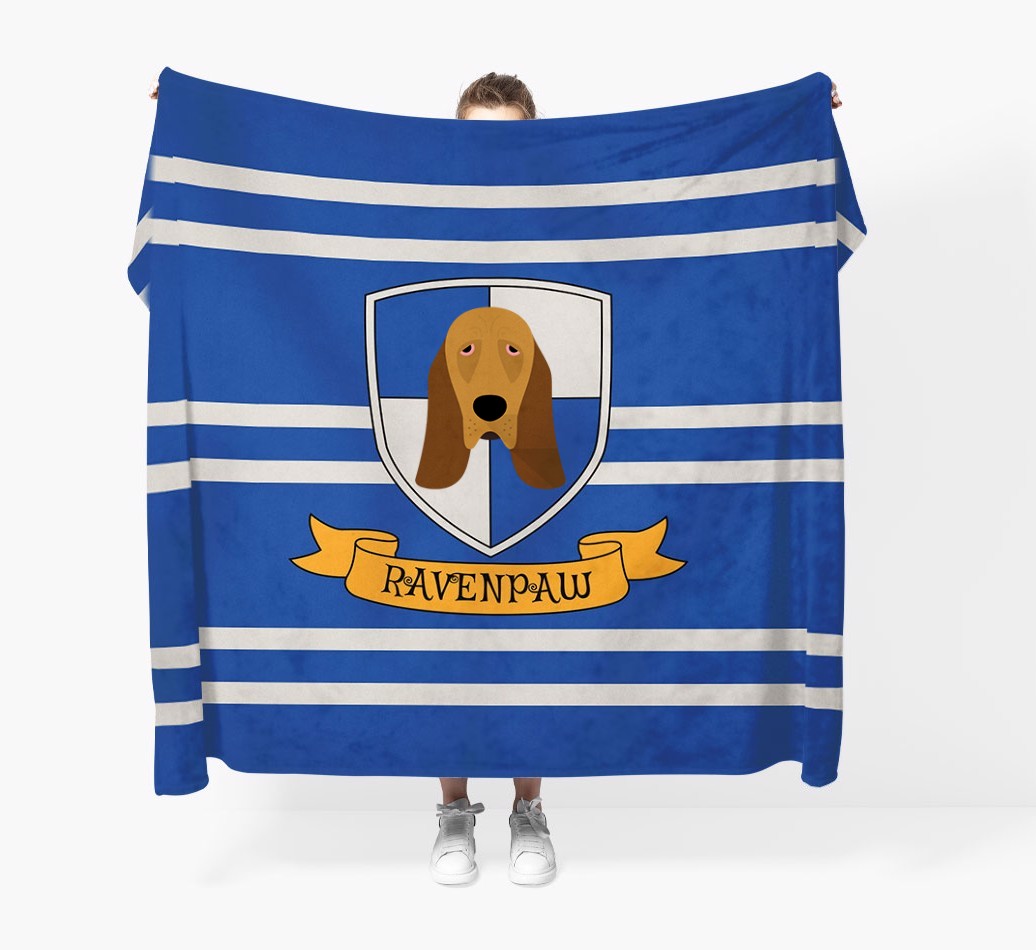 'Dogwarts' - Personalised {breedFullName} Blanket