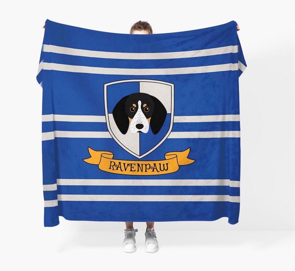 'Dogwarts' - Personalised {breedFullName} Blanket