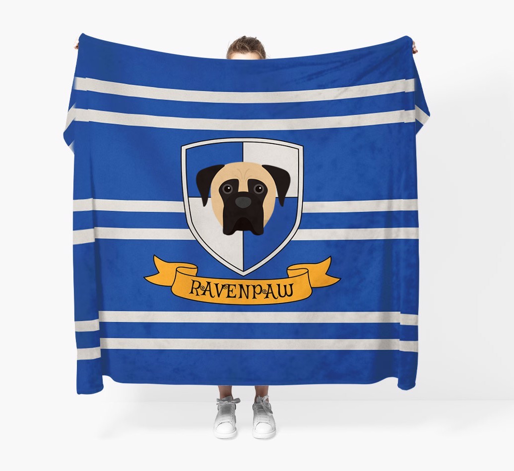 'Dogwarts' - Personalised {breedFullName} Blanket