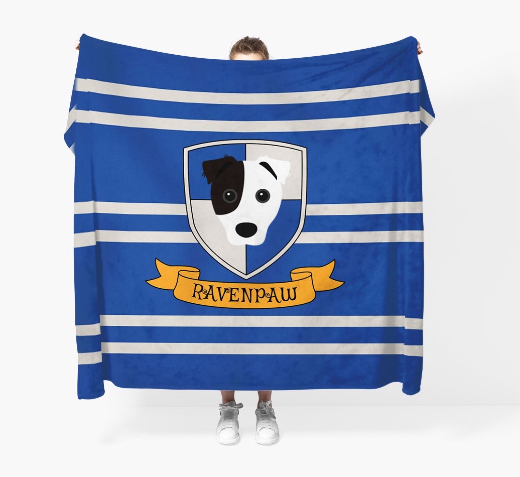 'Dogwarts' - Personalised {breedFullName} Blanket