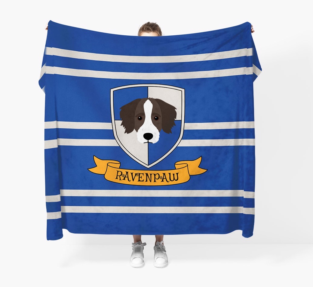 'Dogwarts' - Personalised {breedFullName} Blanket