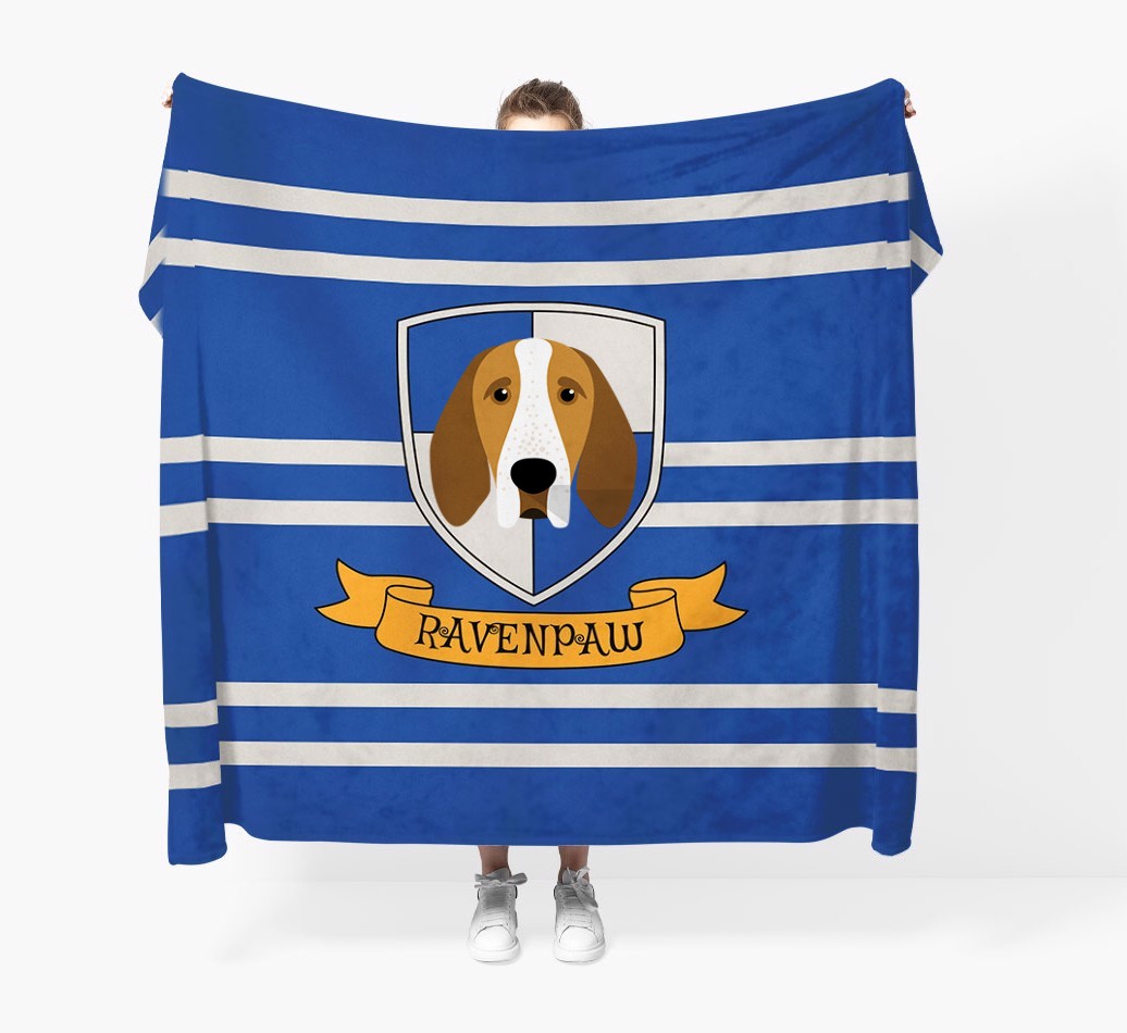 'Dogwarts' - Personalised {breedFullName} Blanket