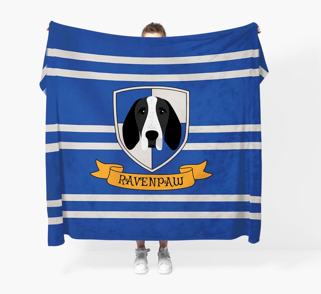 'Dogwarts' - Personalised {breedFullName} Blanket