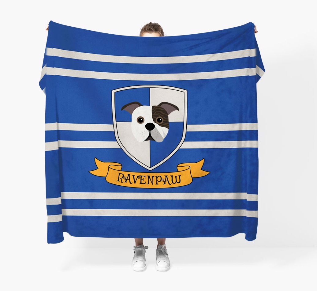 'Dogwarts' - Personalised {breedFullName} Blanket