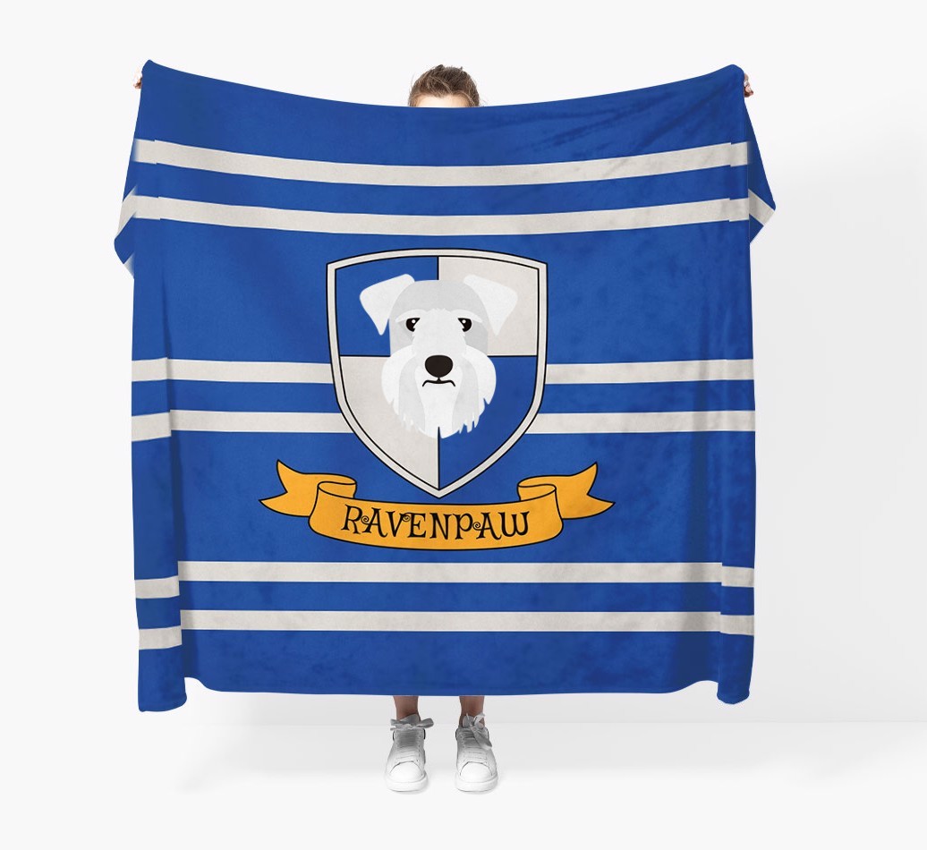 'Dogwarts' - Personalised {breedFullName} Blanket