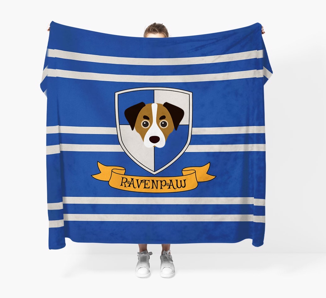 'Dogwarts' - Personalised {breedFullName} Blanket