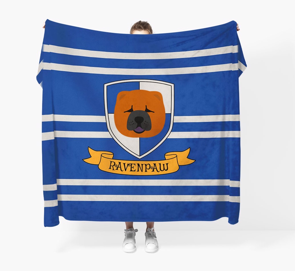 'Dogwarts' - Personalised {breedFullName} Blanket