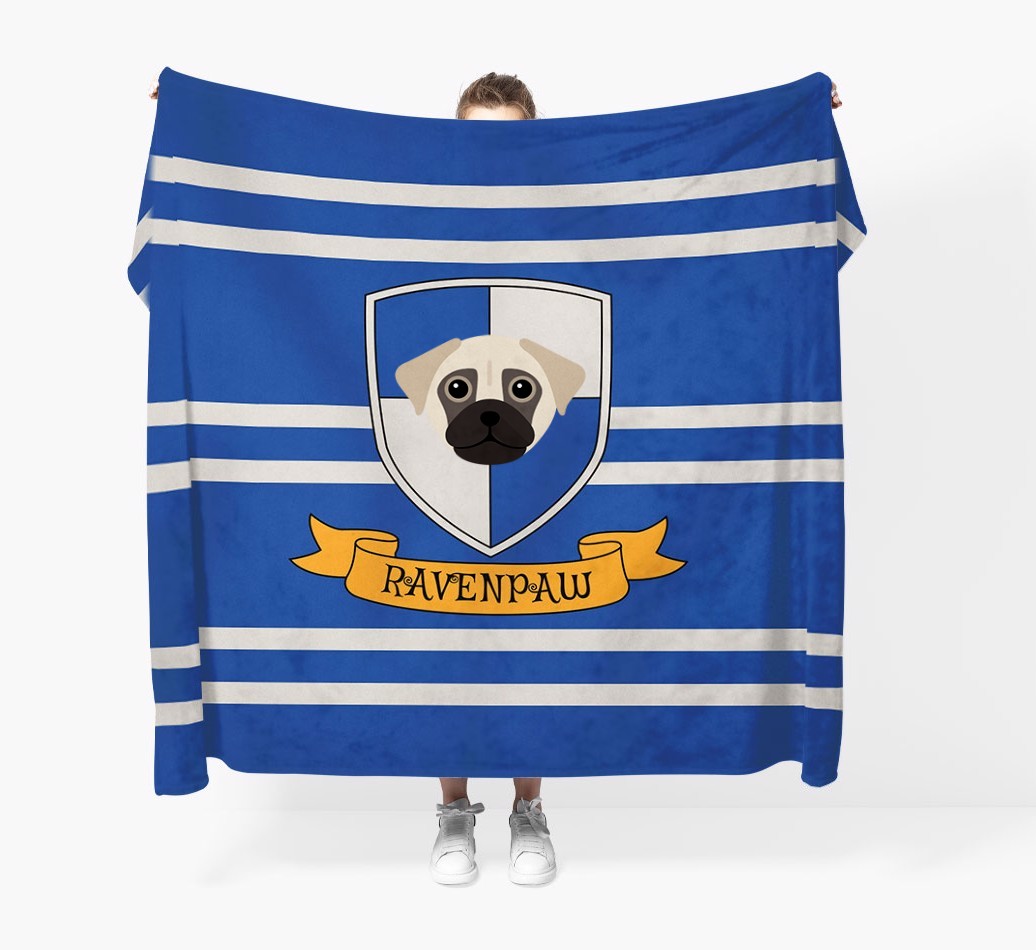 'Dogwarts' - Personalized {breedFullName} Blanket