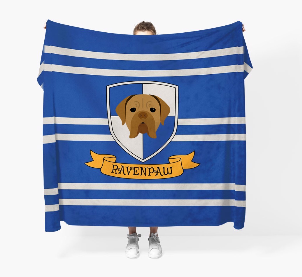 'Dogwarts' - Personalised {breedFullName} Blanket