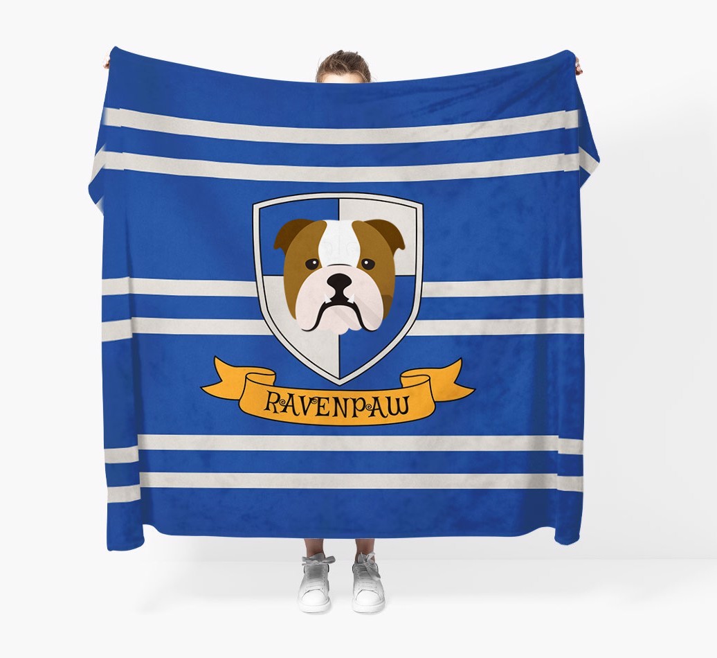 'Dogwarts' - Personalised {breedFullName} Blanket