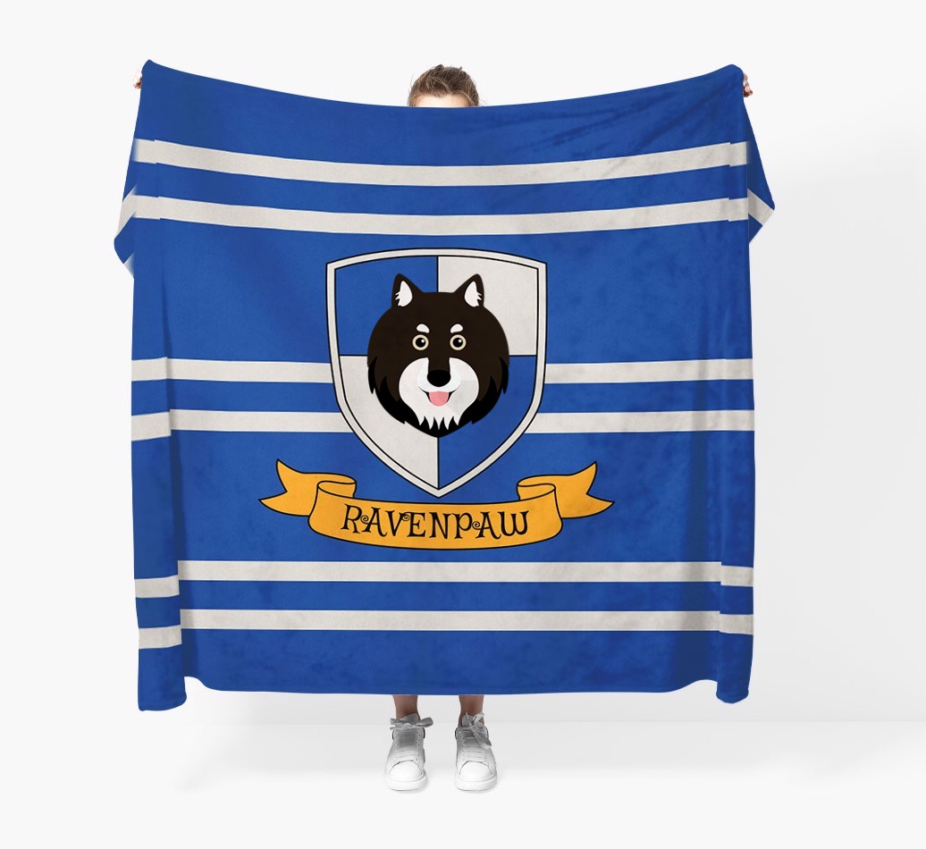 'Dogwarts' - Personalised {breedFullName} Blanket