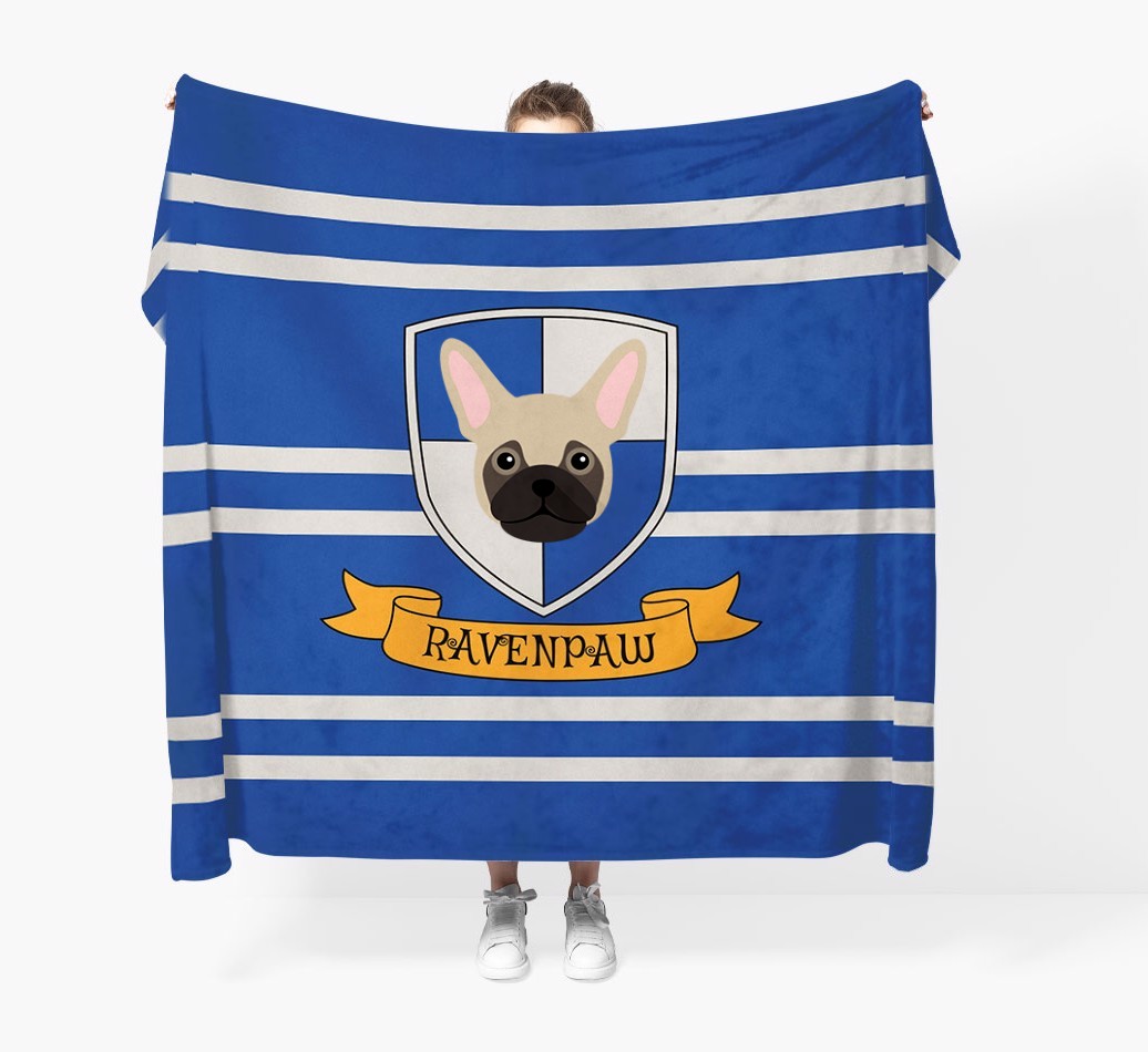 'Dogwarts' - Personalised {breedFullName} Blanket