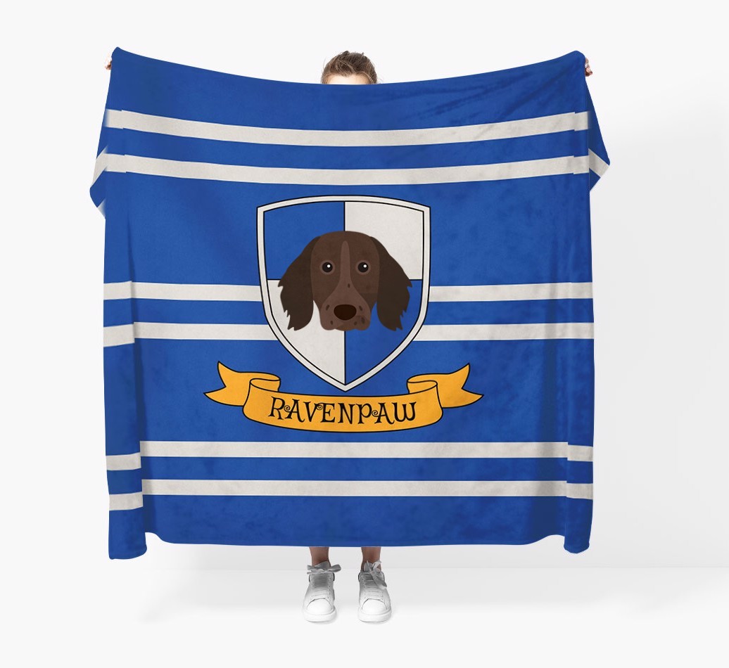 'Dogwarts' - Personalised {breedFullName} Blanket