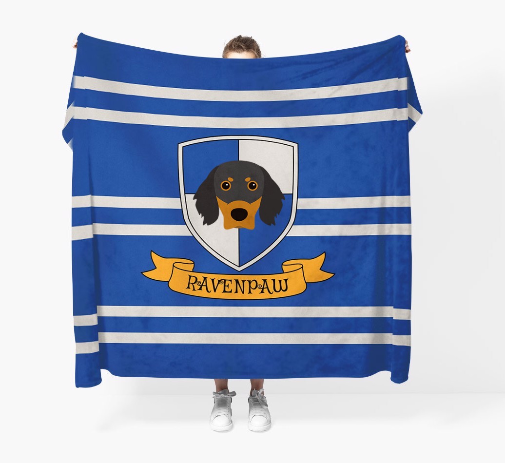 'Dogwarts' - Personalised {breedFullName} Blanket