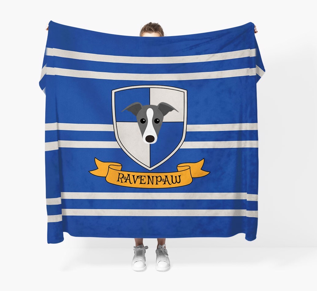 'Dogwarts' - Personalised {breedFullName} Blanket