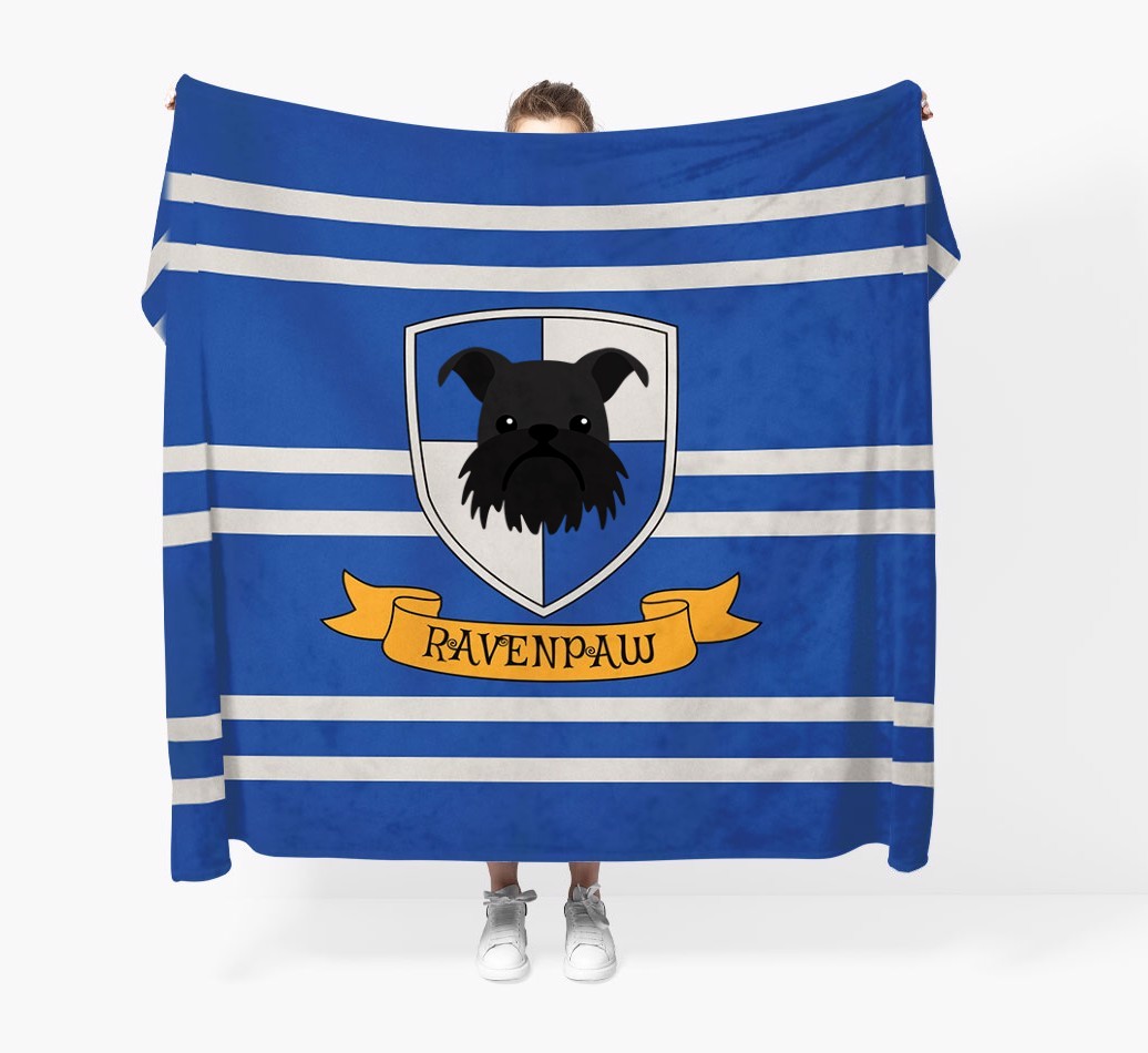 'Dogwarts' - Personalised {breedFullName} Blanket