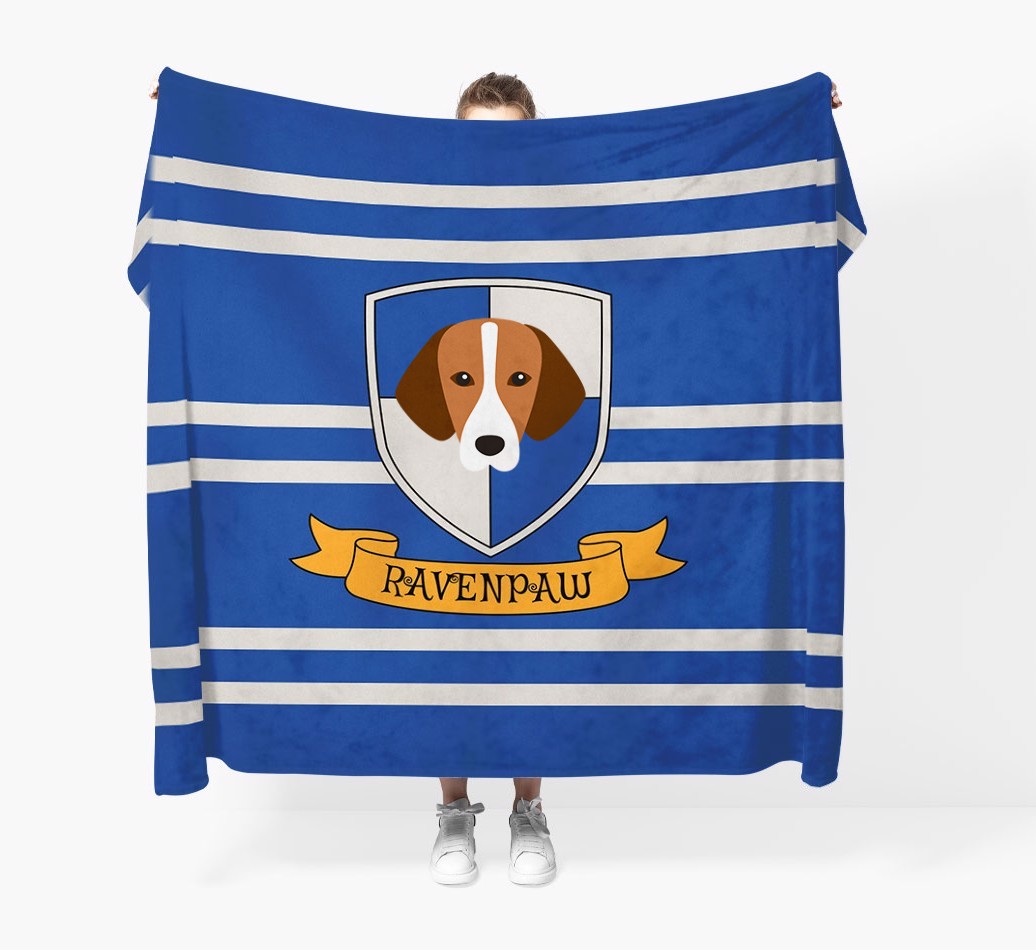 'Dogwarts' - Personalised {breedFullName} Blanket