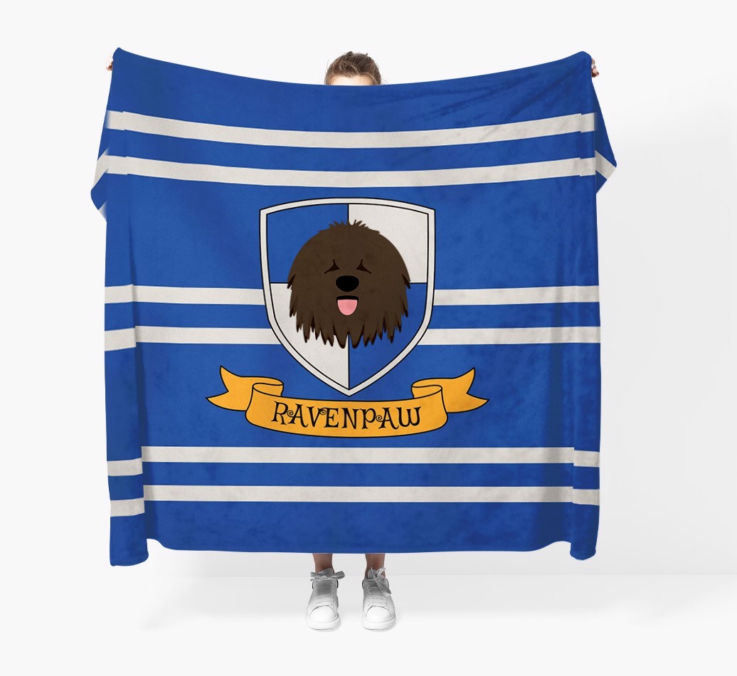 'Dogwarts' - Personalised {breedFullName} Blanket