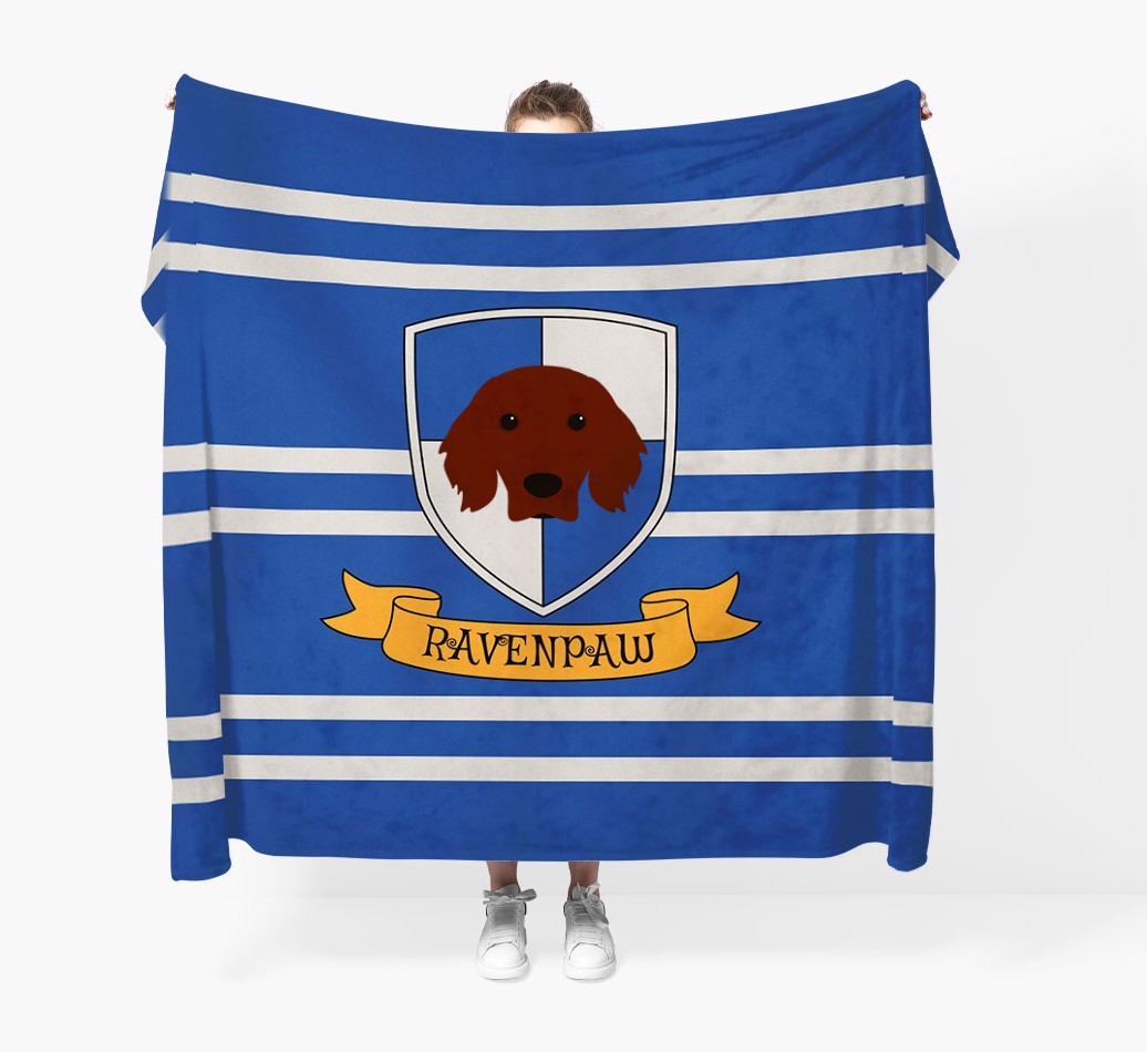 'Dogwarts' - Personalized {breedFullName} Blanket