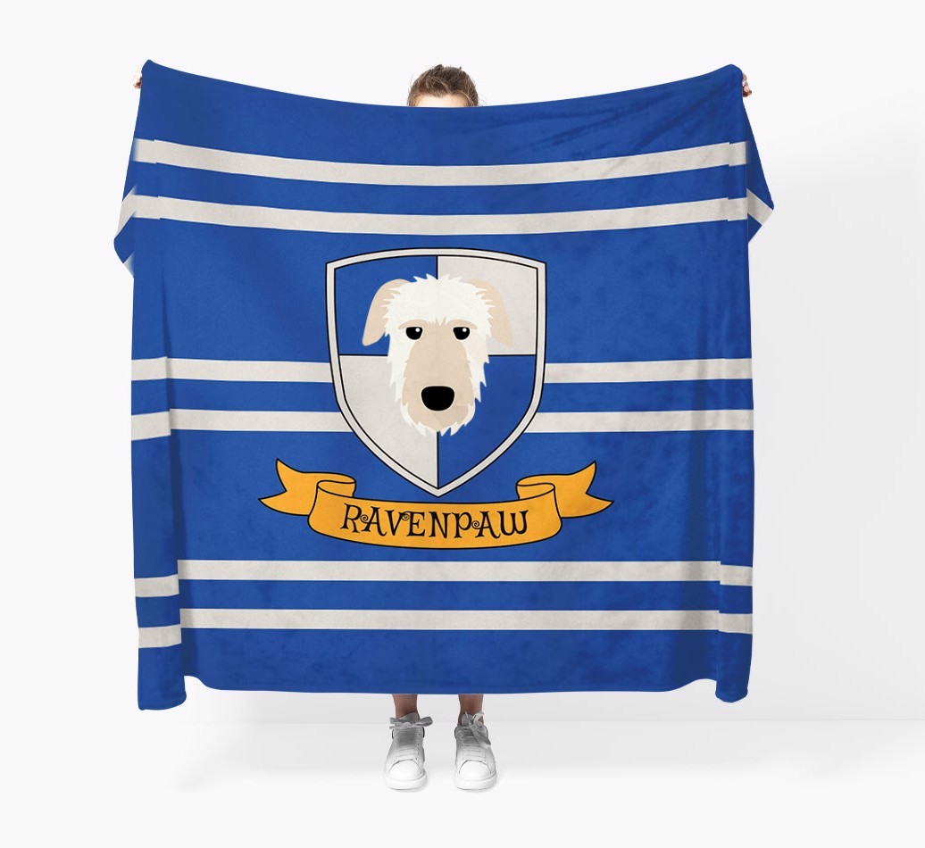 'Dogwarts' - Personalised {breedFullName} Blanket
