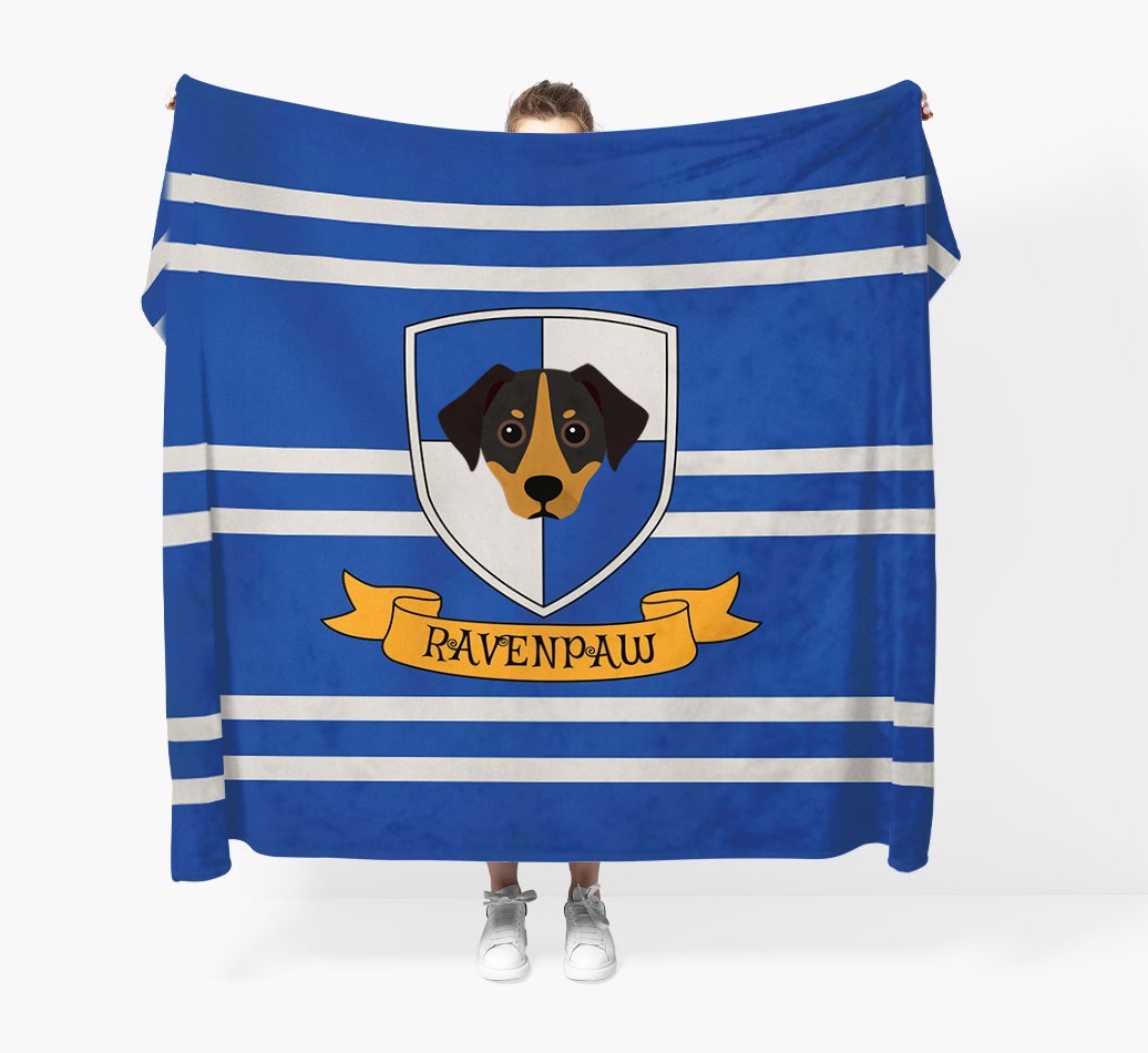 'Dogwarts' - Personalised {breedFullName} Blanket
