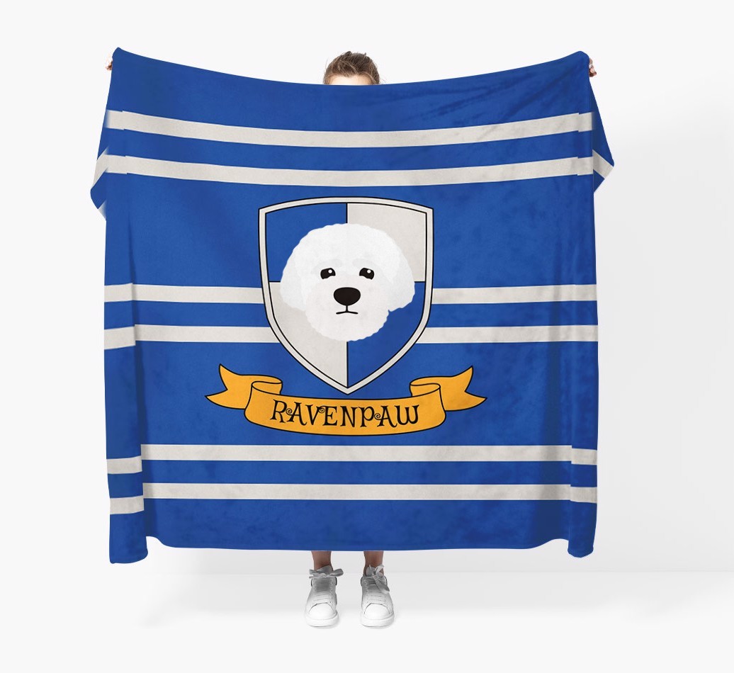 'Dogwarts' - Personalised {breedFullName} Blanket