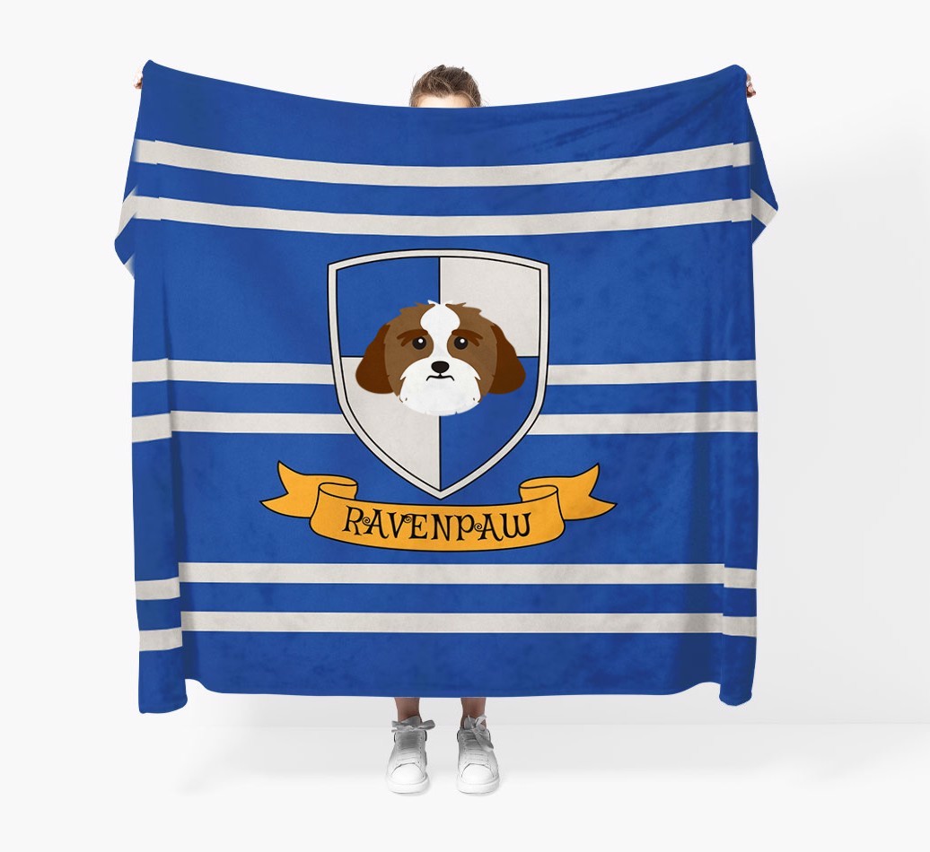 'Dogwarts' - Personalised {breedFullName} Blanket