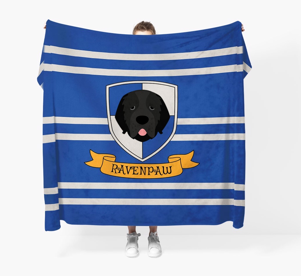 'Dogwarts' - Personalised {breedFullName} Blanket