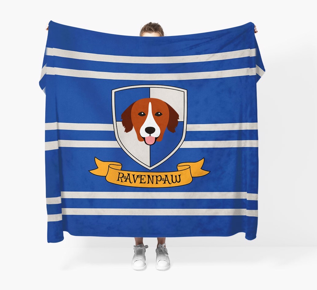 'Dogwarts' - Personalised {breedFullName} Blanket