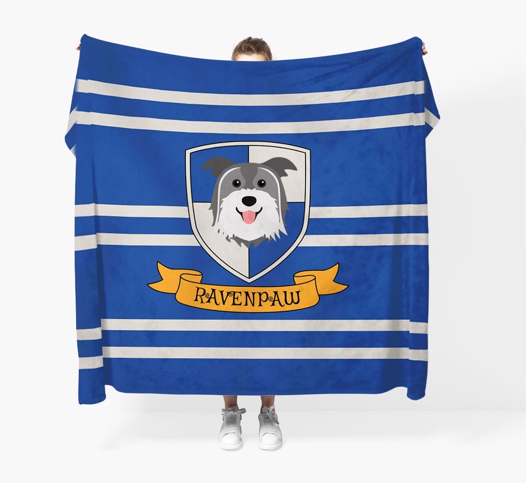 'Dogwarts' - Personalised {breedFullName} Blanket