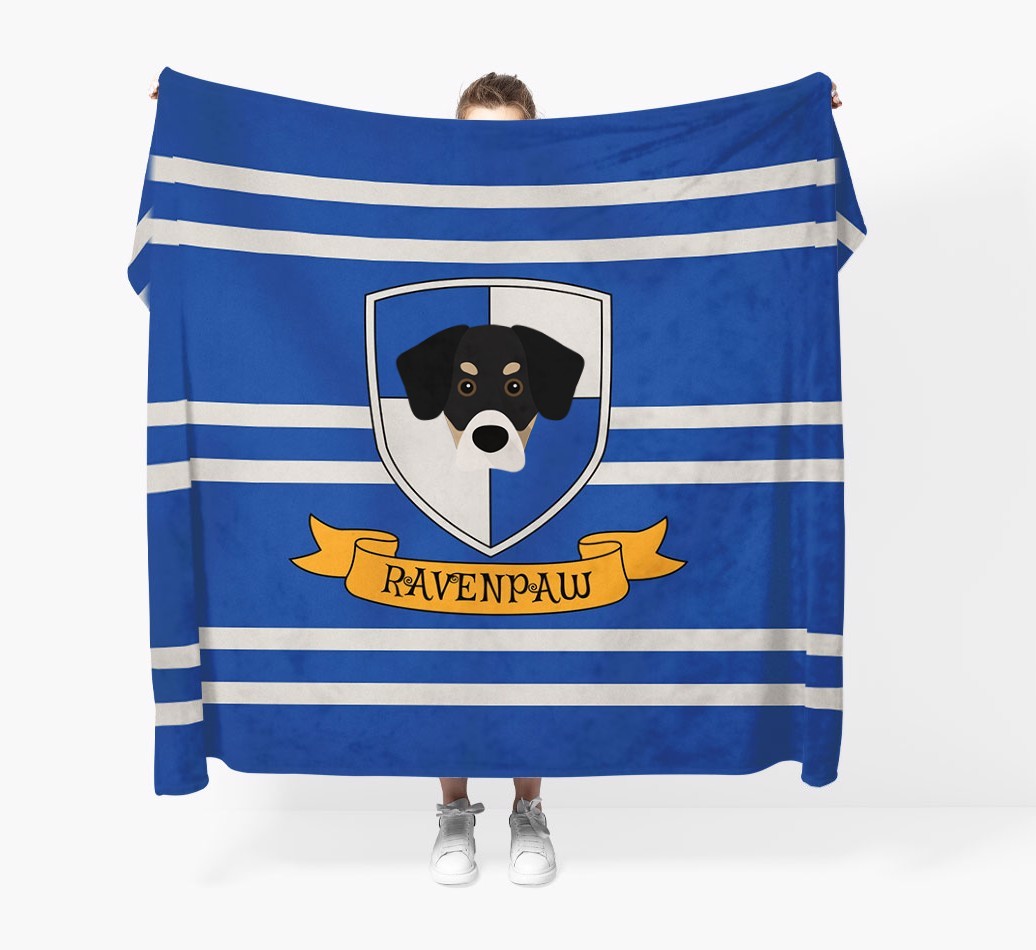 'Dogwarts' - Personalised {breedFullName} Blanket
